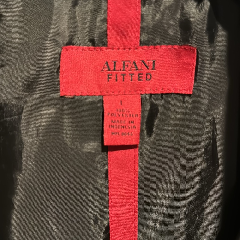 Alfani Fitted Jacket - Picture 3 of 4